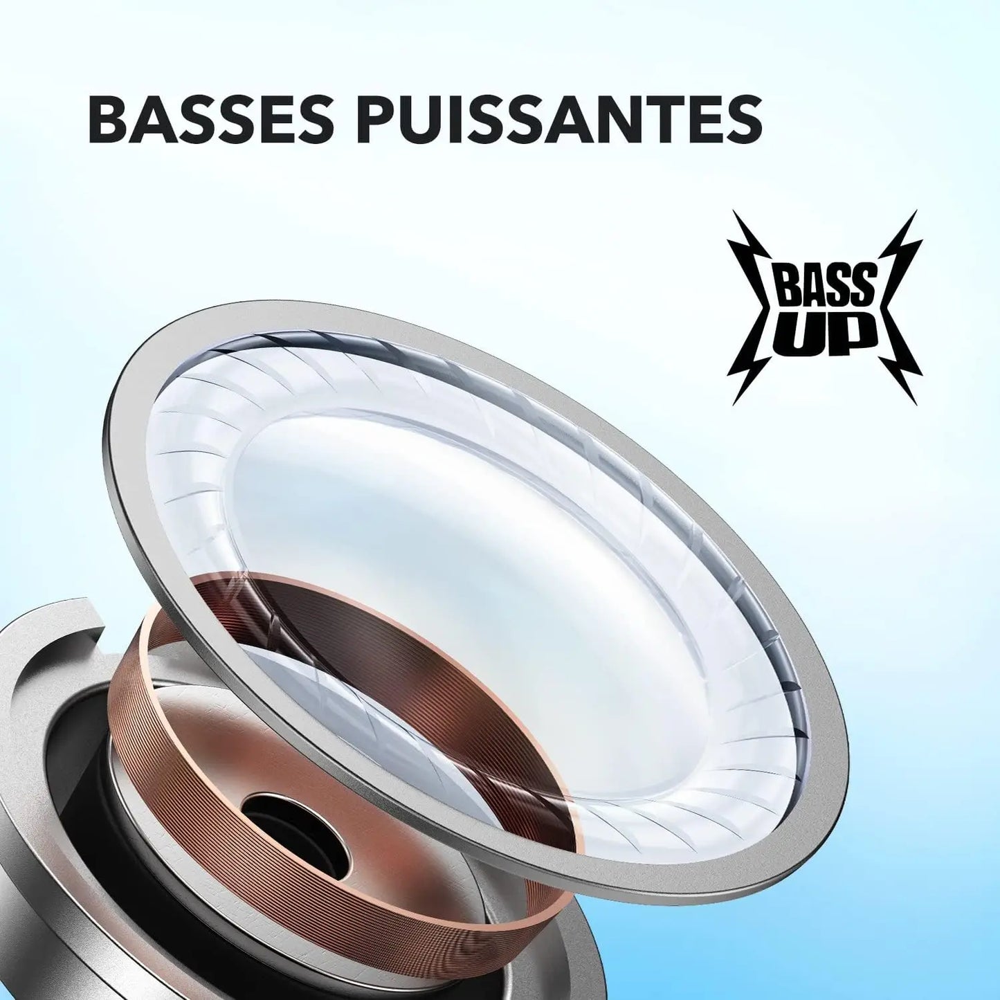 Kabellose In Ear Kopfhörer mit langer Akkulaufzeit und kräftigem Klang