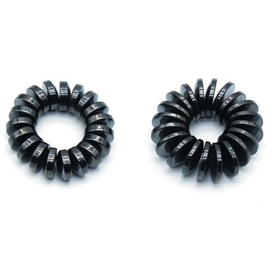 Flache Schwarze Ferrit Magnete für Magnetische Therapie und Dekor