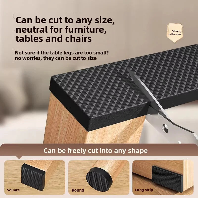 Selbstklebende rutschfeste Möbelpolster für Tisch und Stuhl Schutz