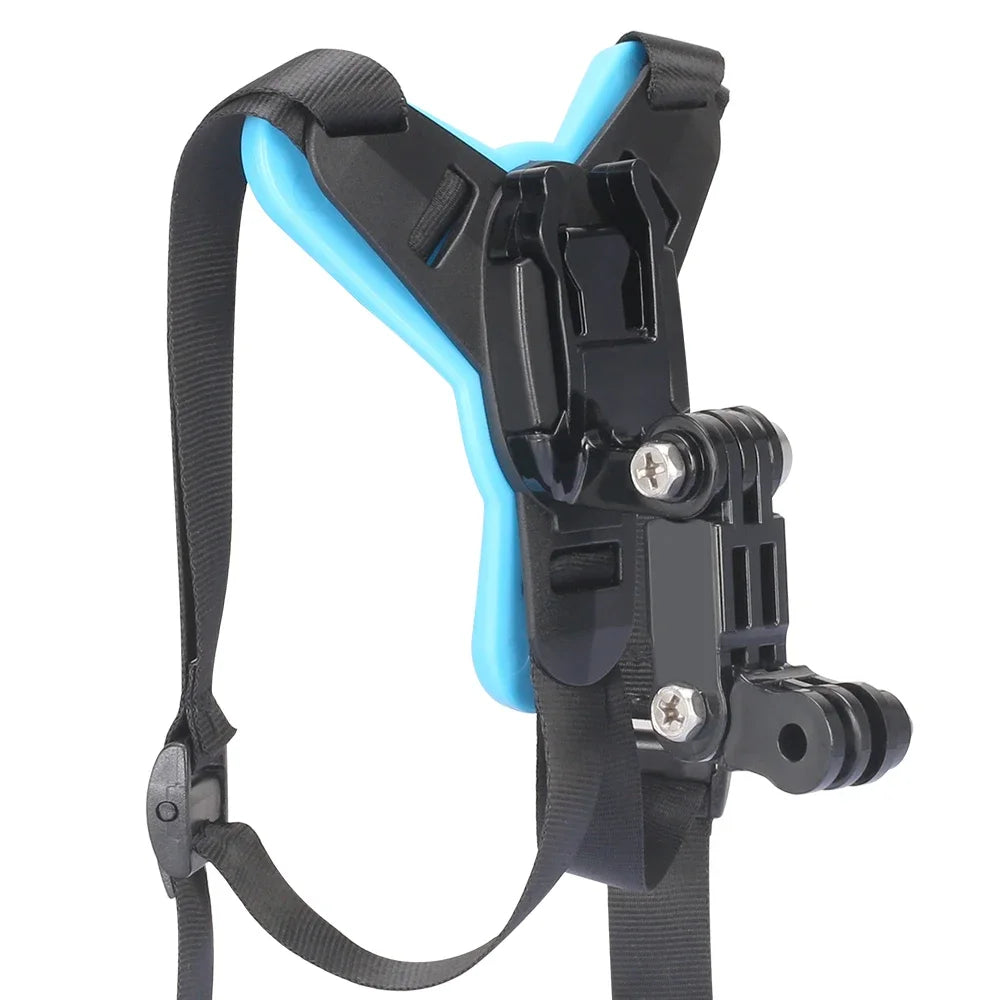 Motorradhelm Kinnhalterung für Action Kameras – Rutschfest und stabil