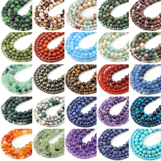 Kreieren Sie einzigartigen Schmuck mit vielseitigen Natursteinperlen