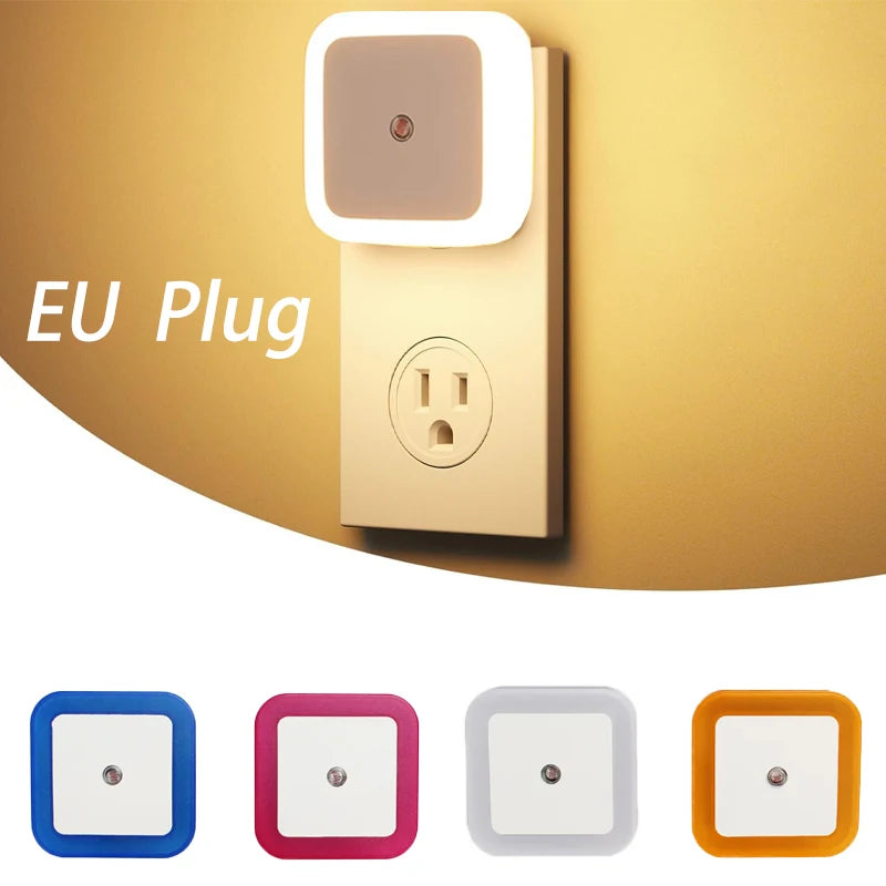 LED Night Light Mini Light Sensor Control 220V