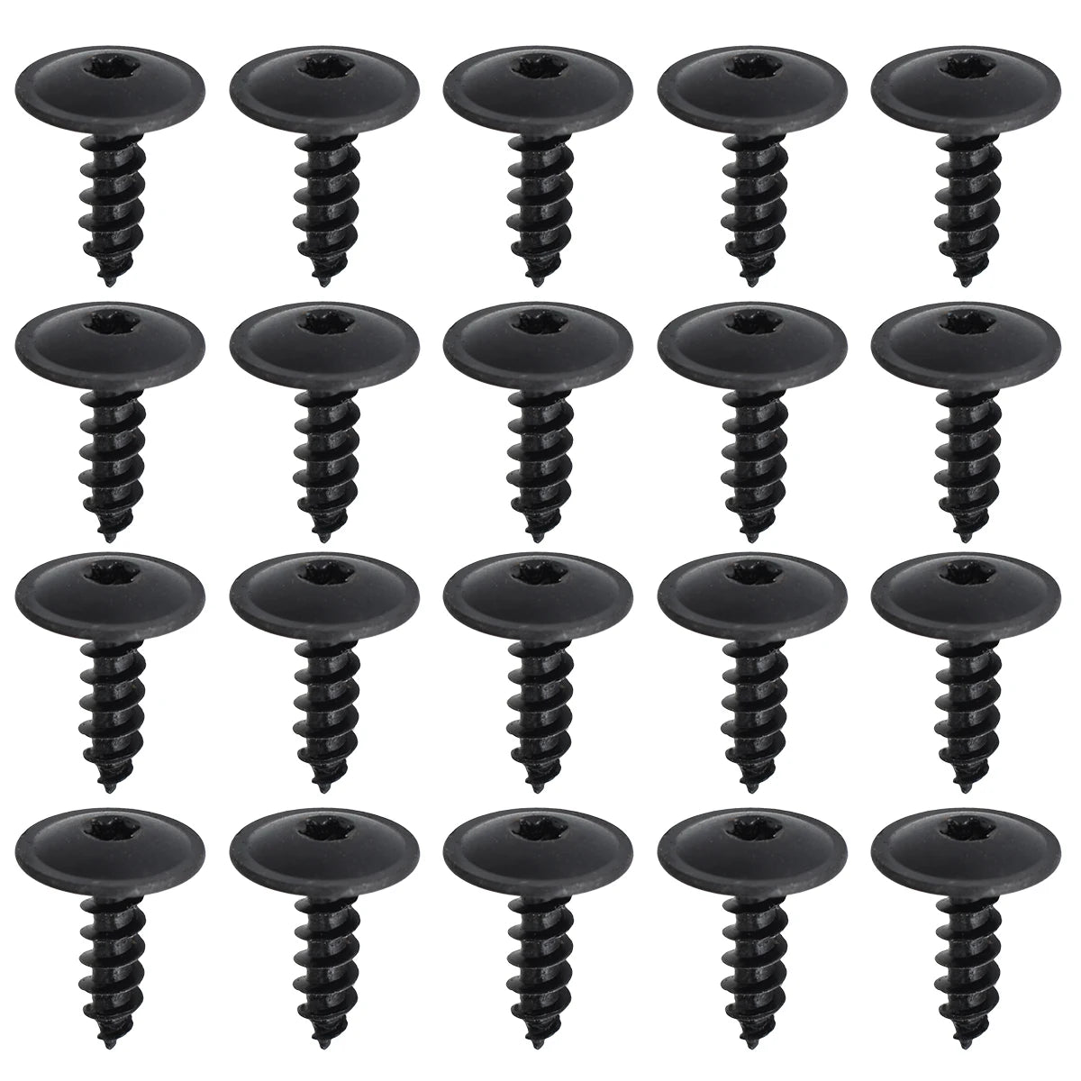 20er Set Torx Schrauben - Clips – Passgenau - Robust für VW, Audi, Seat, Skoda