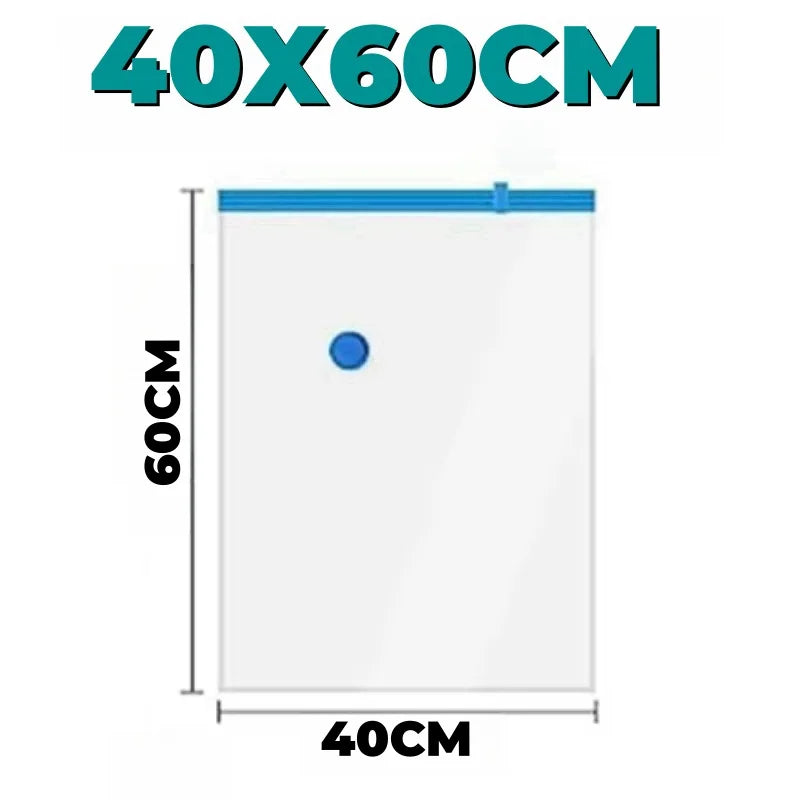 Platzsparende Vakuum Kompressionsbeutel für Kleidung und Reisen