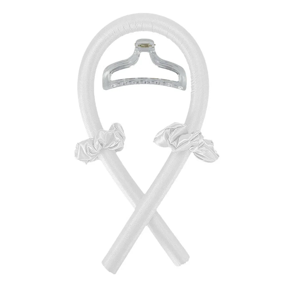 Hitzefreies Locken Stirnband Seide: Weiche Locken über Nacht – Kein Hitzeschaden