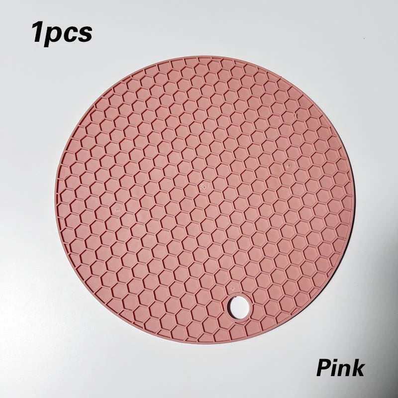 Hitzebeständiges Silikon-Tischset mit Wabenstruktur für Küche & Esszimmer