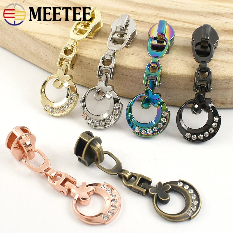 Robuster Reißverschlussschieber Reparatur Set für Bekleidung Taschen