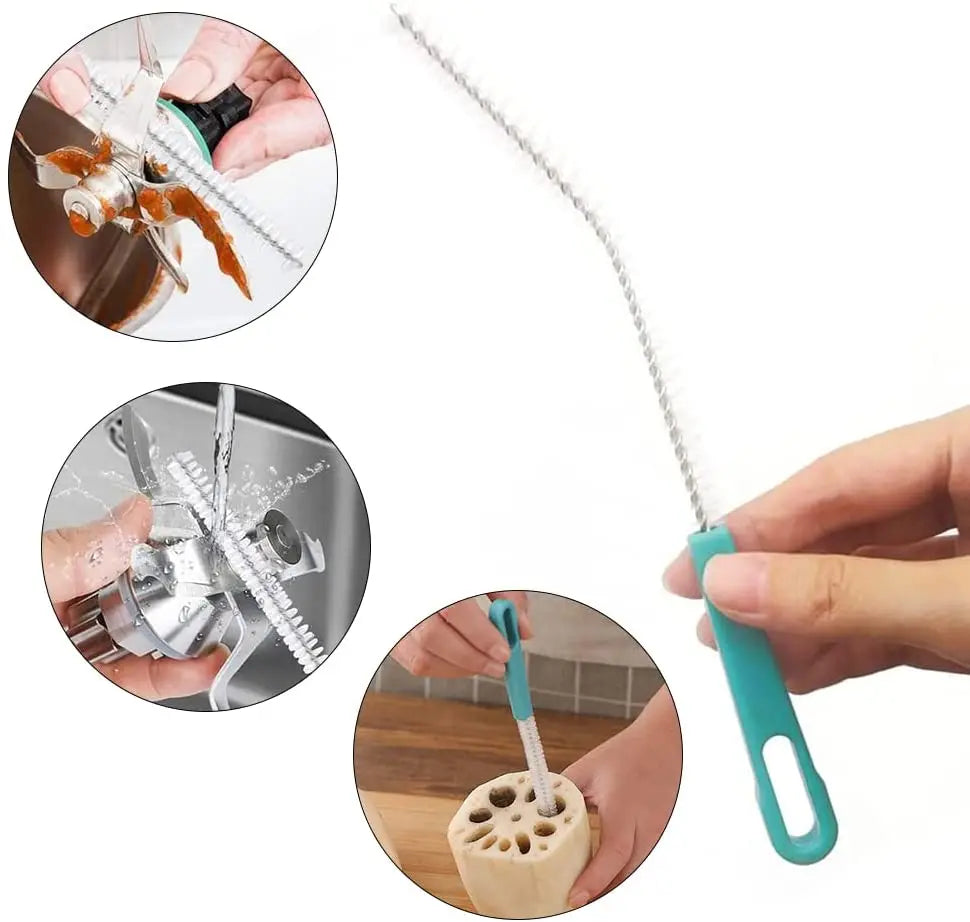 Praktische Reinigungsscheuerbürste für Messerklingen und Küchenutensilien