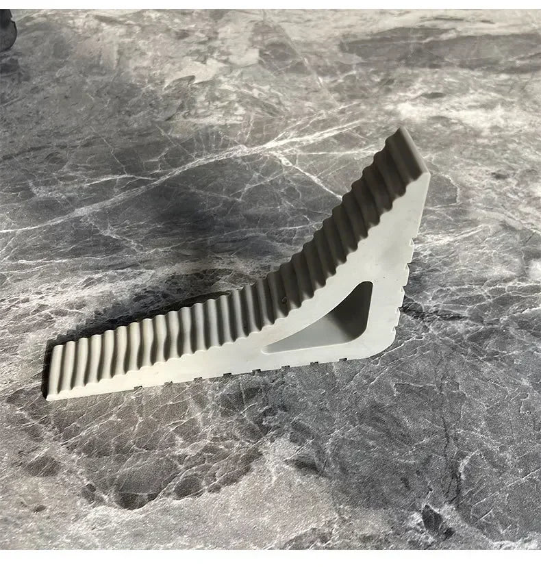 Vielseitiger Gummi Türstopper Keil & Fensterbegrenzer für Zuhause Büro