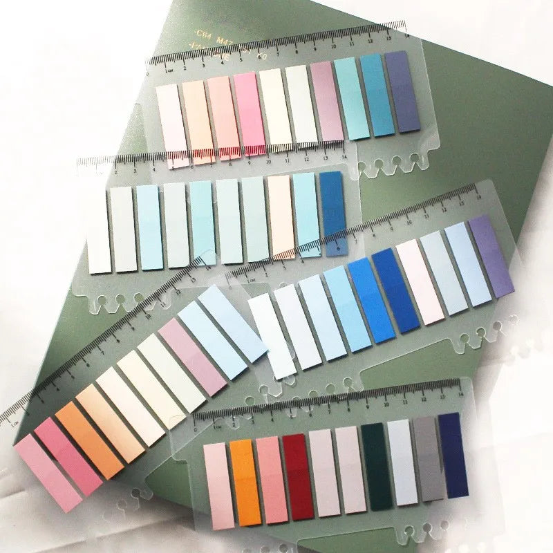 Selbstklebender Notizblock Haftnotizen Lesezeichen Point It Marker Büro