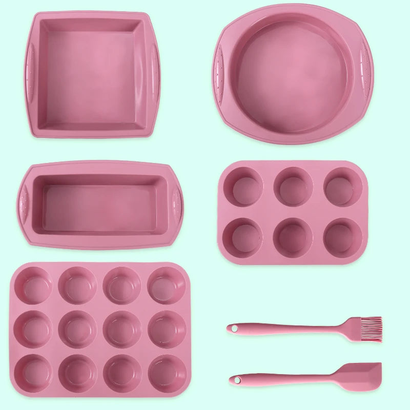 Flexible Silikon Backform für Kuchen und Muffin Dekorationen