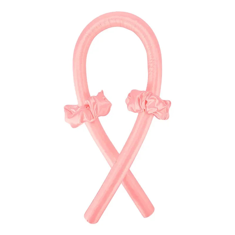 Hitzefreies Locken Stirnband Seide: Weiche Locken über Nacht – Kein Hitzeschaden