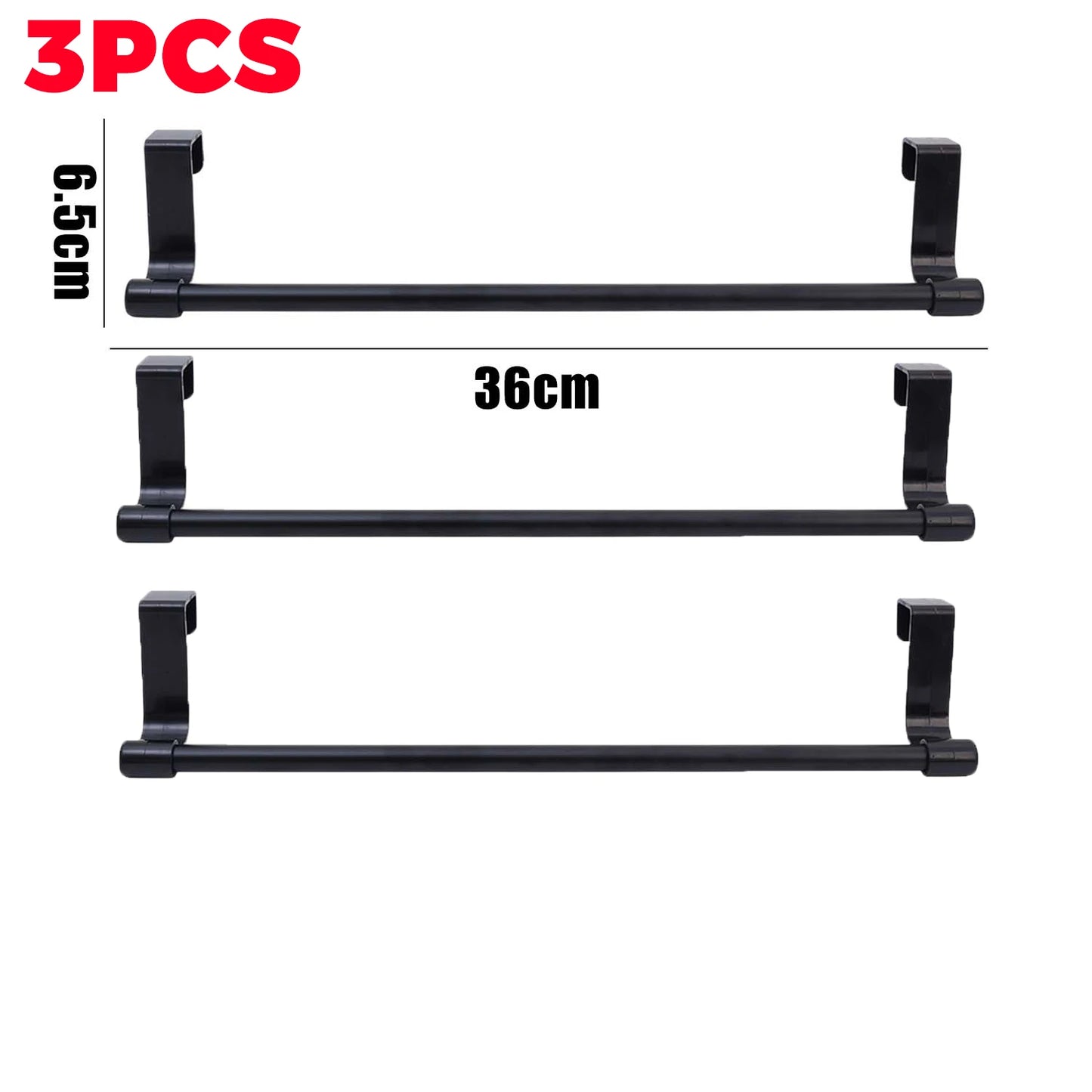 Edelstahl Tür Handtuchhalter für Küche Bad – Einzel oder 6er Set Aufhänger