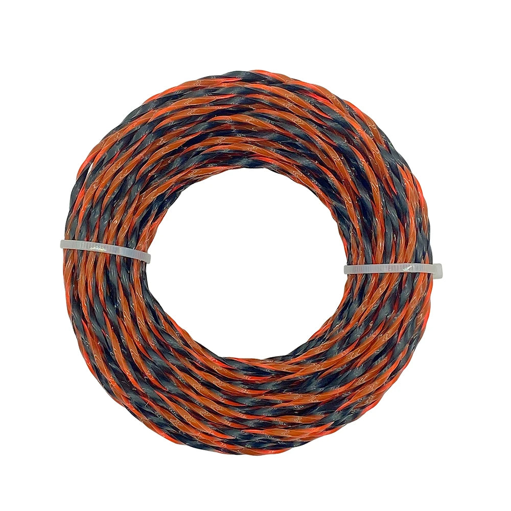 3 mm Nylon Trimmerfaden 15 m für Rasentrimmer und Buschschneider