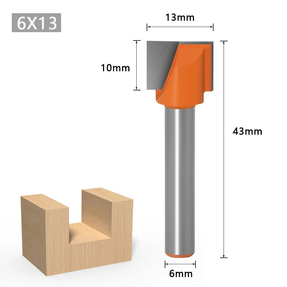 Reinigung Router Bit 6/8mm für Holzverarbeitung - Präzise Ergebnisse