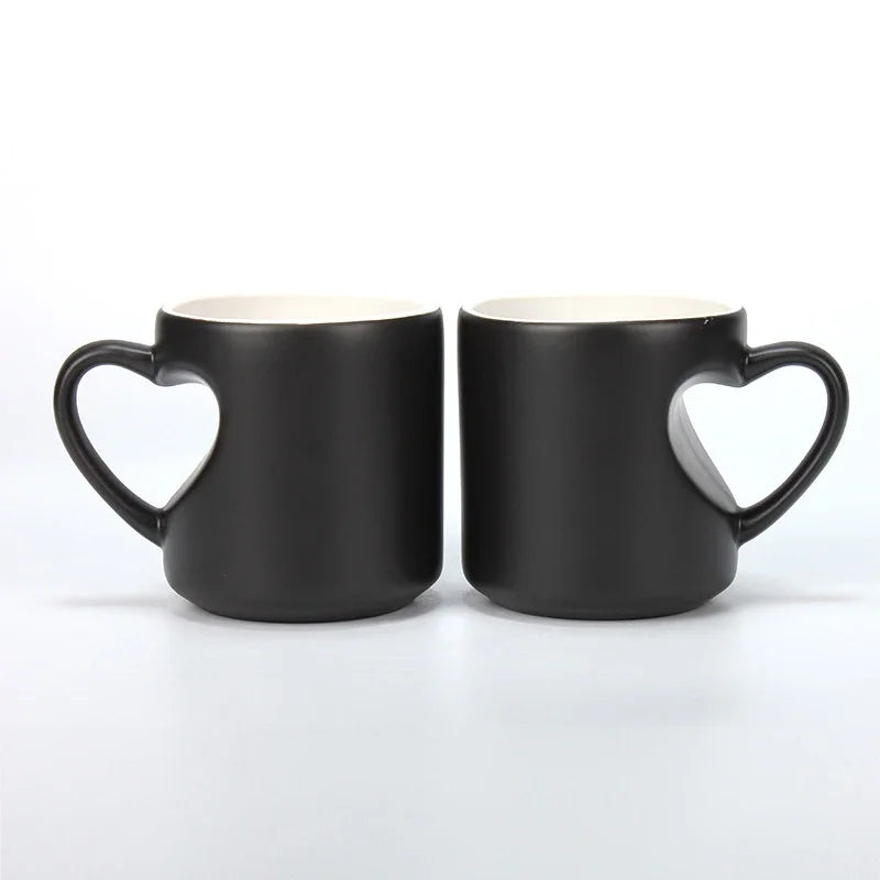 Personalisierbare Keramik Kaffeetasse mit Farbwechsel und Foto-Yabubest - Home & More