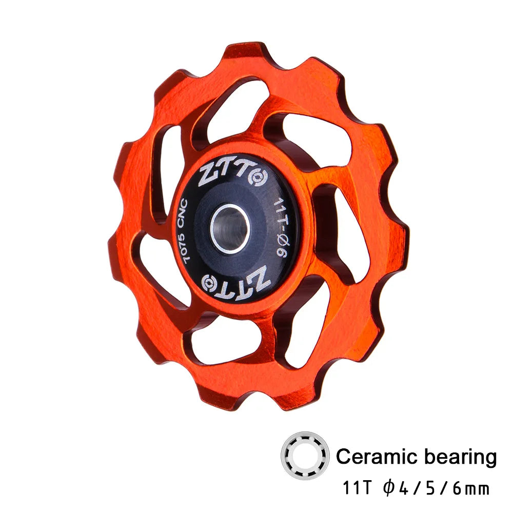 11T MTB Jockey Rad mit Keramiklagern - leichtem AL7075 Aluminium – Präzise Schaltung