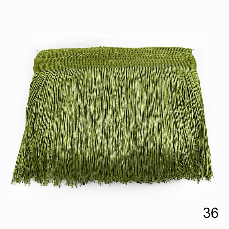 Dekorative Quastenfransen für Kleidung und Heimtextilien zum Nähen