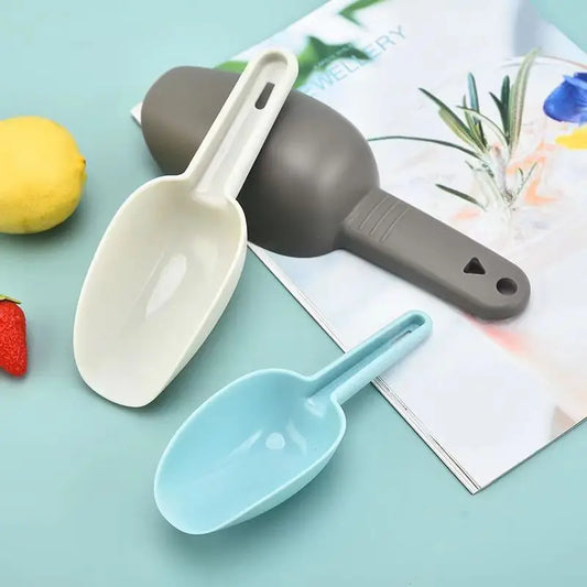 3er Kunststoff Messschaufel Set für Eis Süßigkeiten Mehl Tierfutter Bar Küche