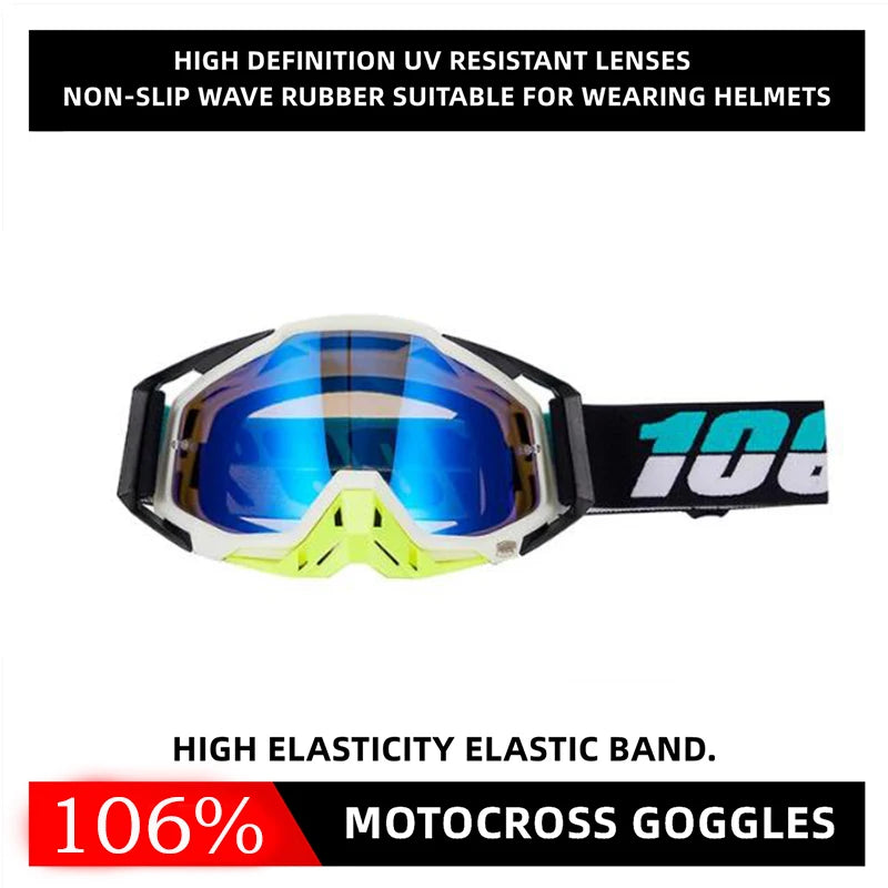 Offroad Schutzbrille Unisex für Motocross ATV Ski Radfahren Windschutz