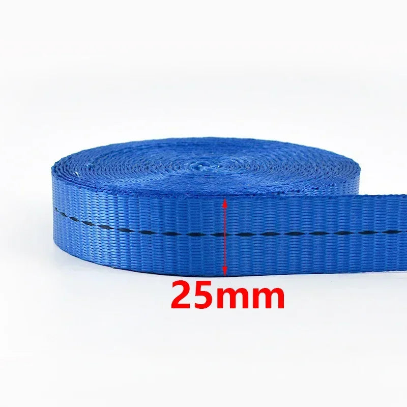 Nylongewebe Gurtband 25-50 mm starkes Riemenmaterial 5 m Länge