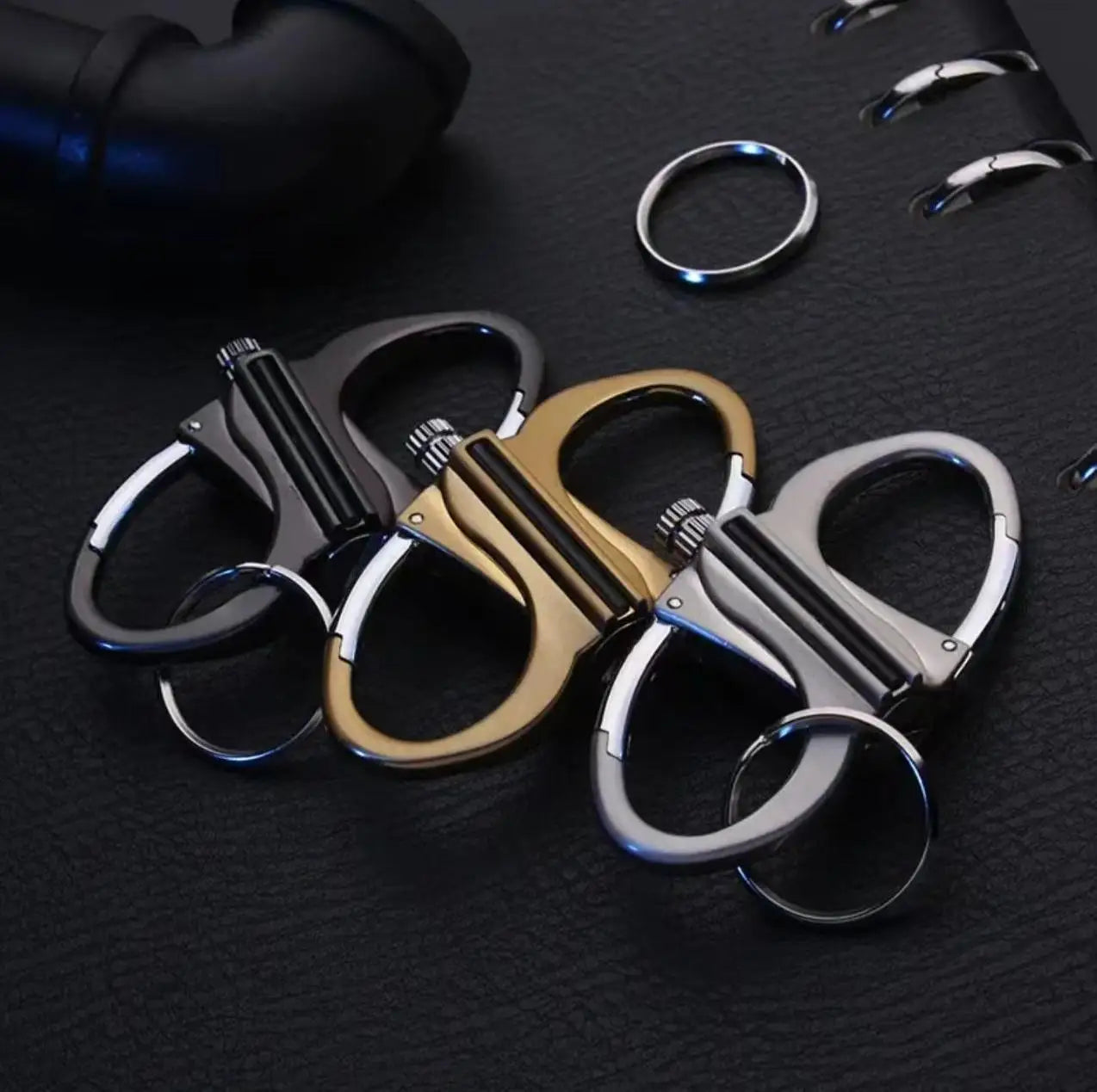 Multifunktionaler Schlüsselanhänger Feuerstarter winddicht tragbar Camping