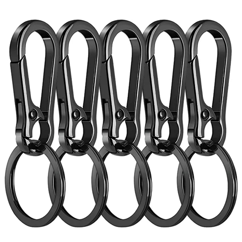 Metall Karabiner Schlüsselanhänger mit Kürbis Form 1-5 Stück Set