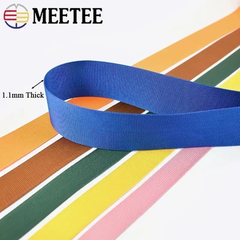 5 Meter 20 bis 38 mm Armeegrünes Nylon Gurtband zum Nähen und Basteln-Yabubest - Home & More