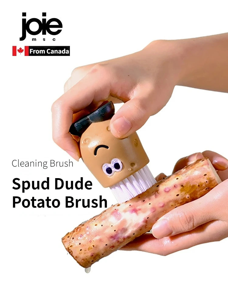 Süße Gemüsebürste zum Waschen und Schrubben für Obst und Küche