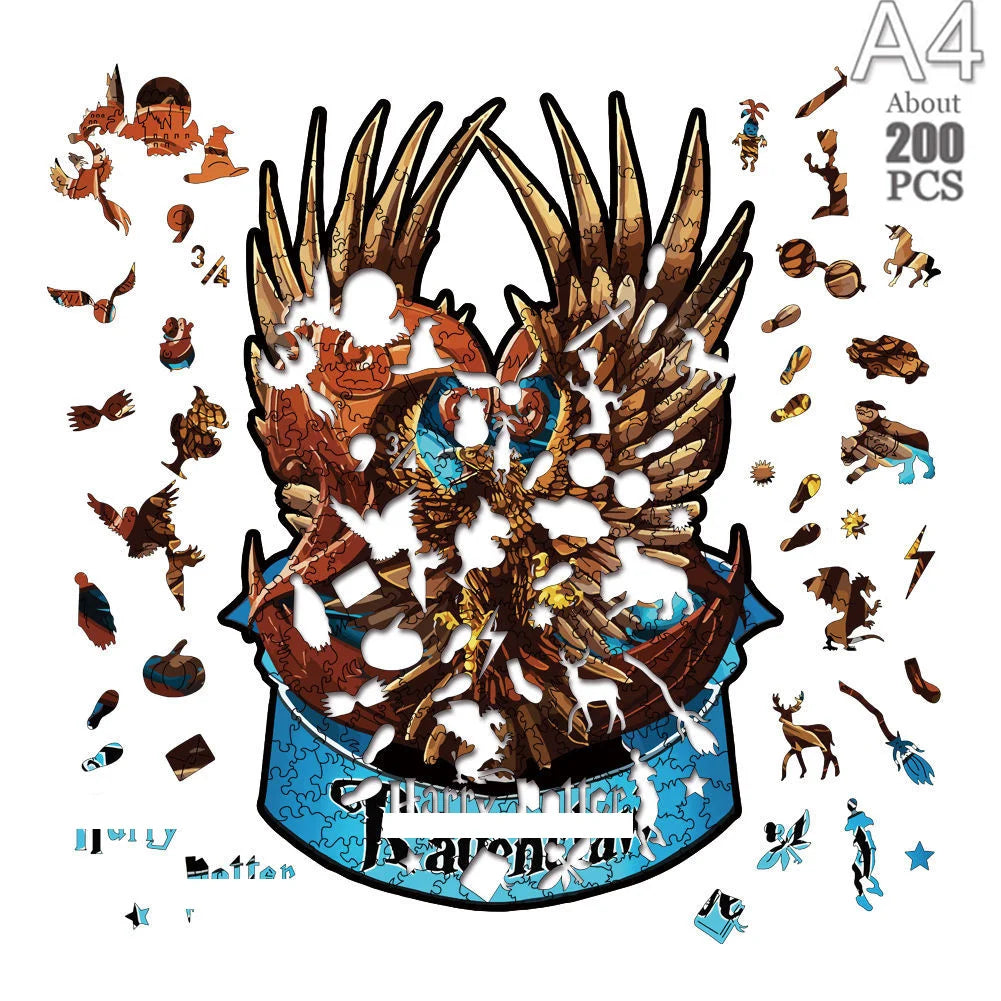 3D Holzpuzzle Tier Formen für Kinder und Erwachsene