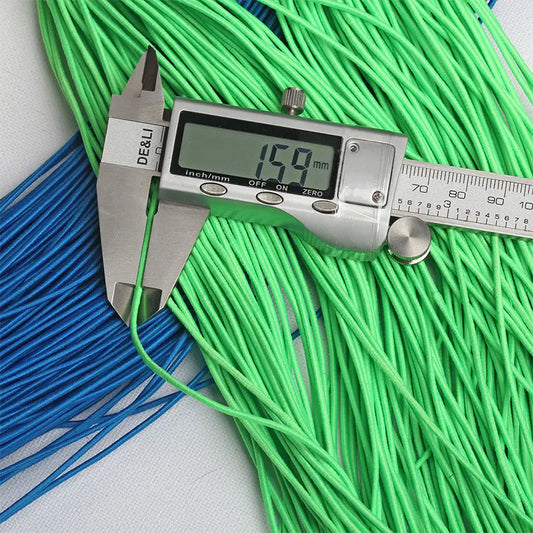 Buntes 1,5mm Gummiband für DIY Nähen Schmuck Bastelprojekte