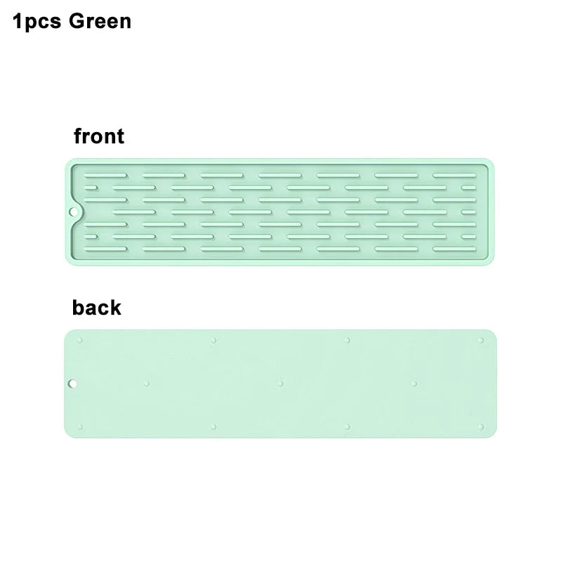 Rutschfeste Silikon Abtropfmatte für Küchen Arbeitsplatten und Bars