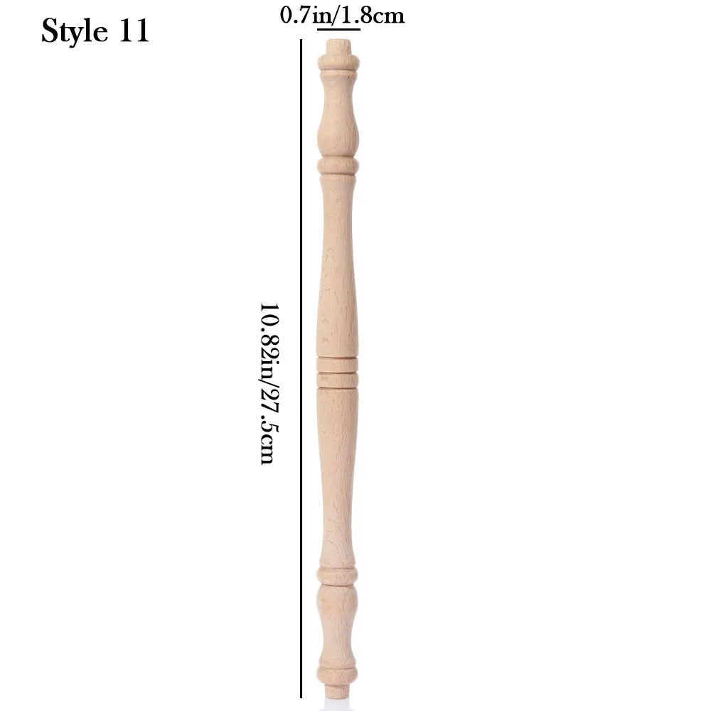 Vintage Holz Geschnitzte Möbel Füße Schrank Beine Dekoration Varianten