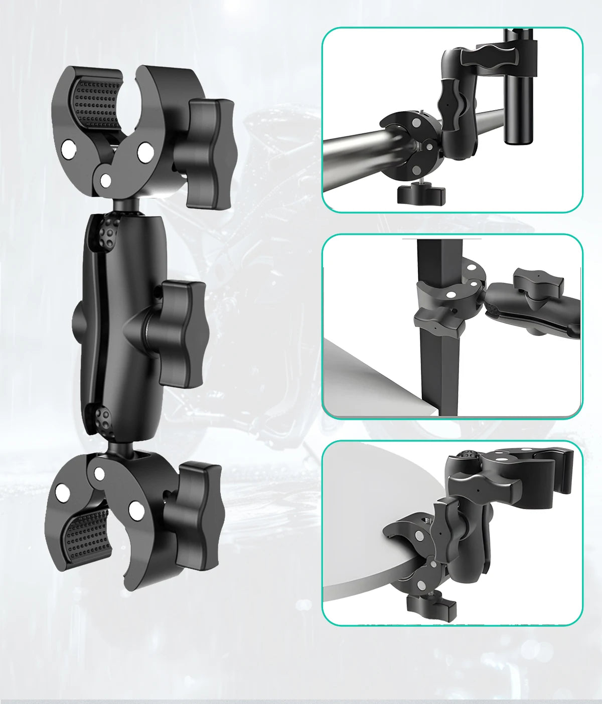 Vielseitiges Sport Kamera Zubehör Kit aus Aluminium