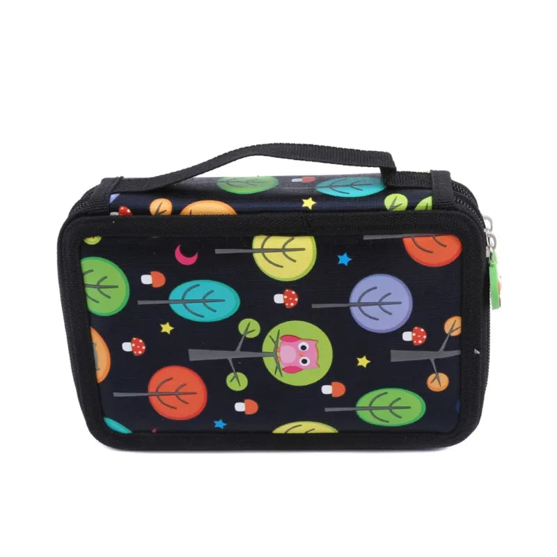 Große Bleistift Tasche Organizer mit 32 52 oder 72 Fächern für Künstler