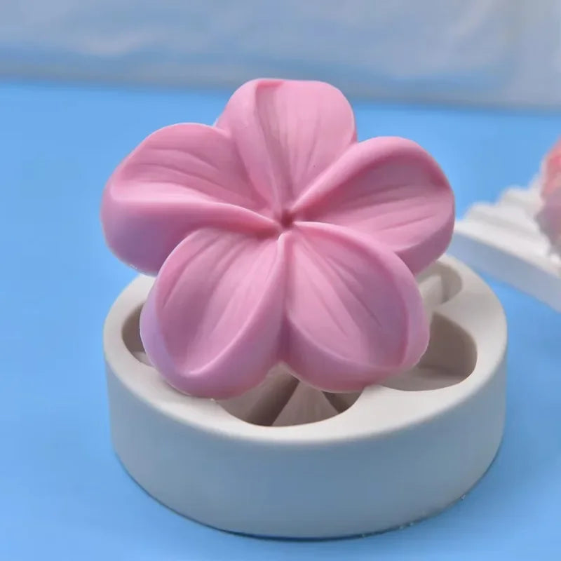 Silikon Blumenform mit 5 Blütenblättern – Wiederverwendbar - Umweltfreundlich