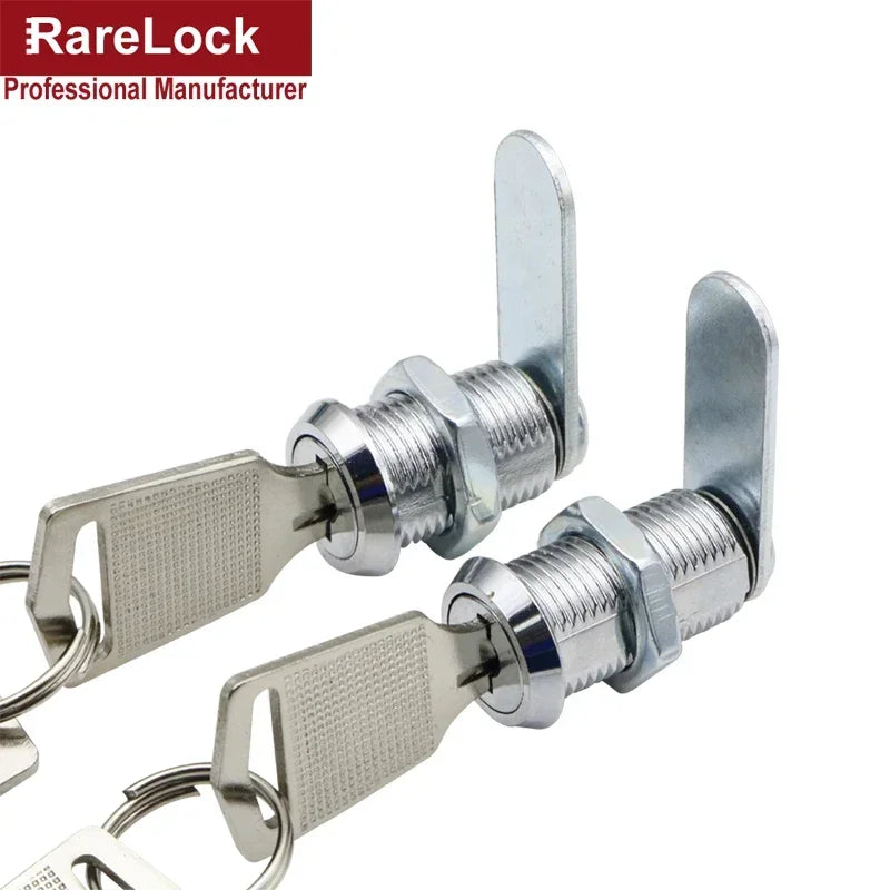 Möbel Nockenschloss 12mm Zinklegierung mit 2 Schlüsseln Schrank Schublade