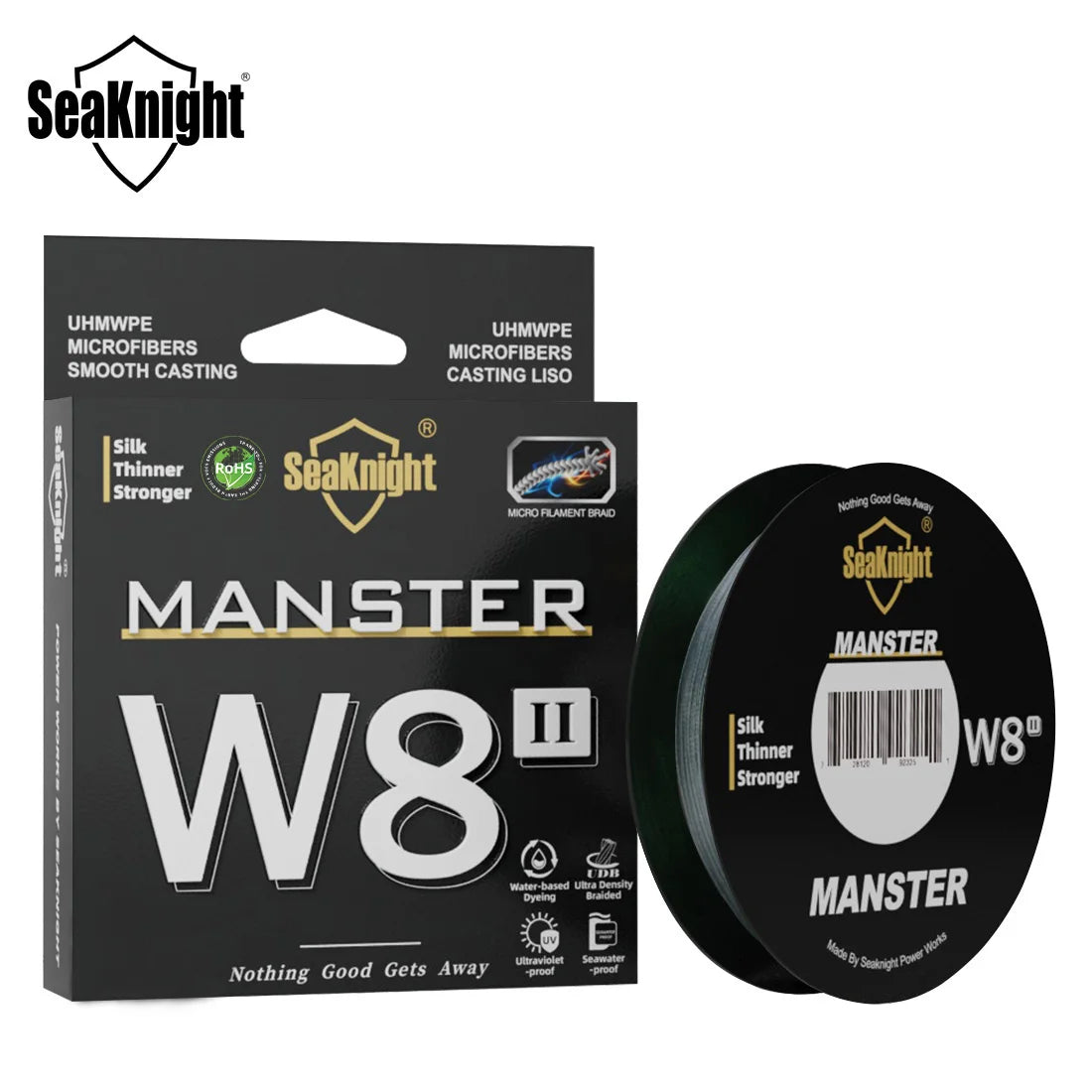 Geflochtene Angelschnur SeaKnight W8 II 300 Meter 8 Stränge Schwimmend-Yabubest - Home & More