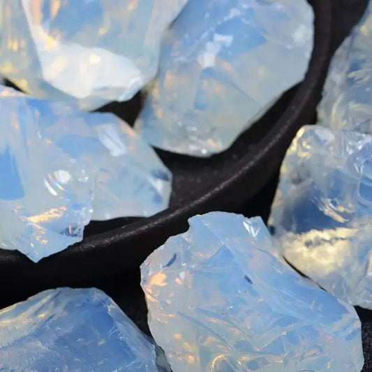 Natürliche Opal Roh Steine Quarz Kristalle Mineralien Proben Set