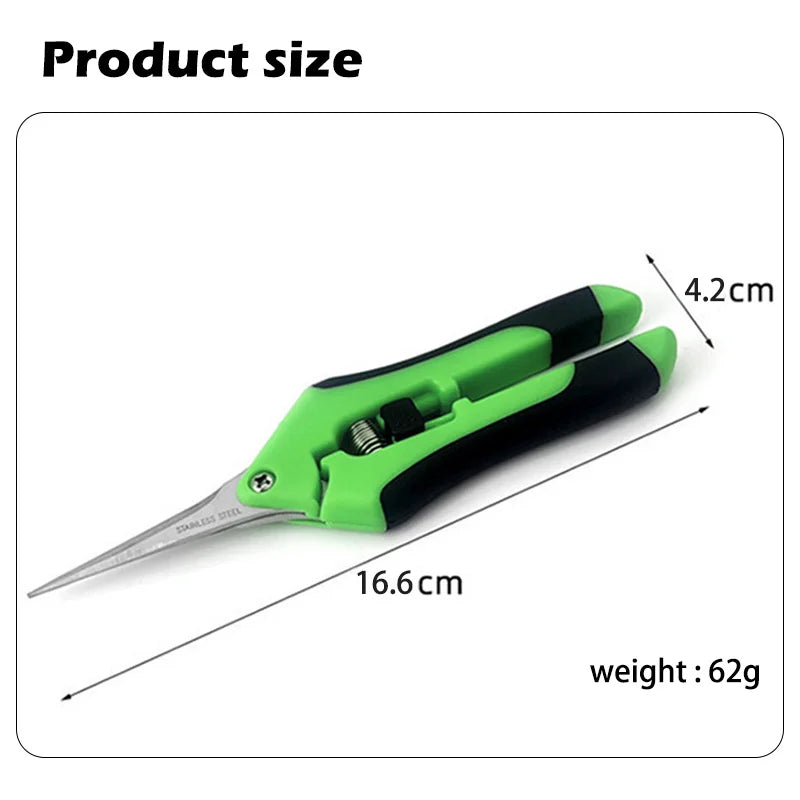 Präzisions Gartenschere für Blumen Bonsai Obstpflücken und Jäten Variantenwahl