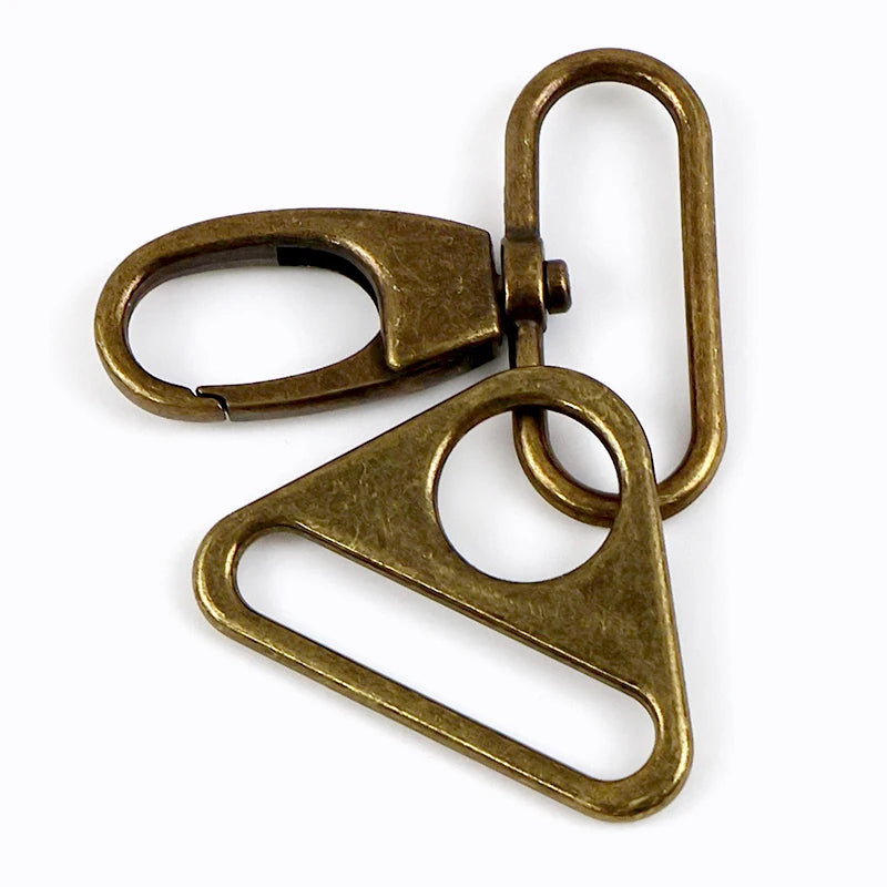 Metall Taschengurt Schnallen Drehverschluss Karabiner 19-38mm DIY Zubehör