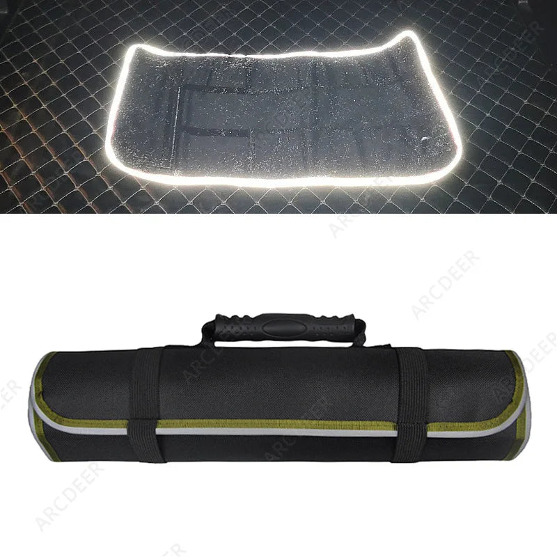 Roll Up Werkzeugtasche Organizer 22 Beutel kompakt wasserdicht für Profis