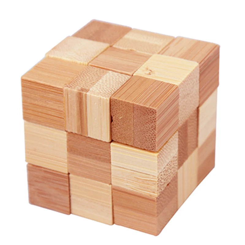 Holz 3D Puzzle Gehirnförderndes Lernspielzeug