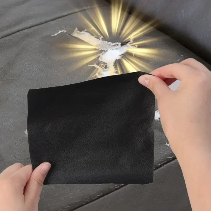 Selbstklebendes Reparaturtape Lederoptik für Sofa Möbel Autositze