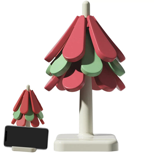 Faltbare Silikon-Untersetzer in Baumform - Hitzebeständig und Leicht zu Reinigen - 3er Set