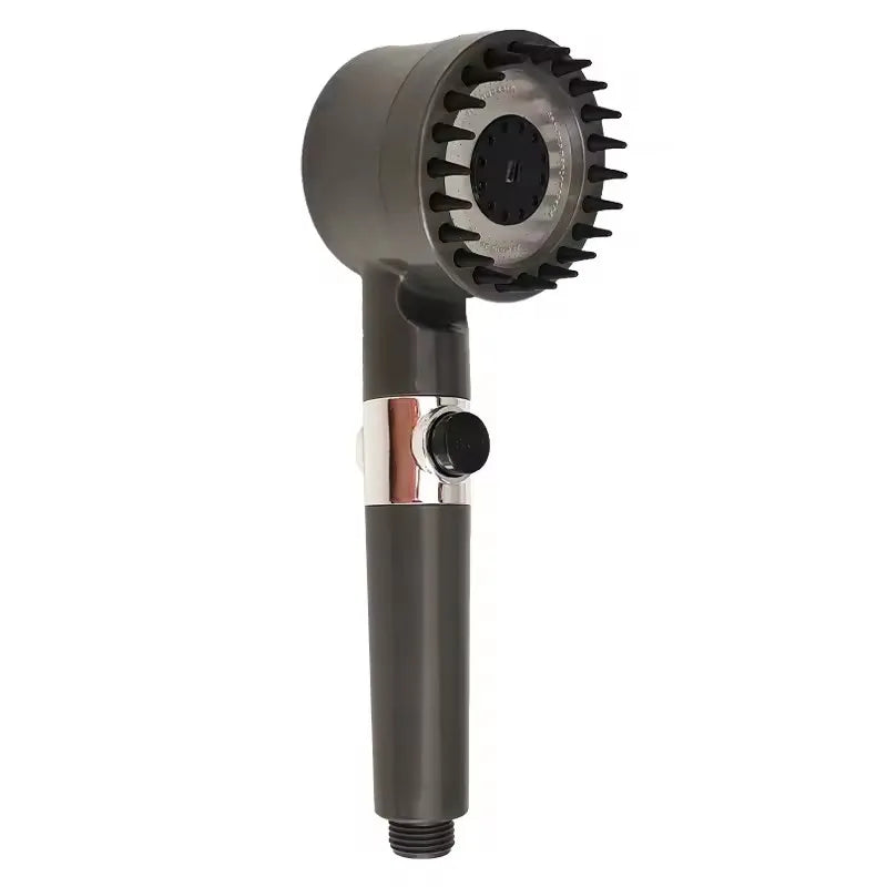 Hochdruck Duschkopf 3 Modi verstellbar mit Massagebürste Regenbrause