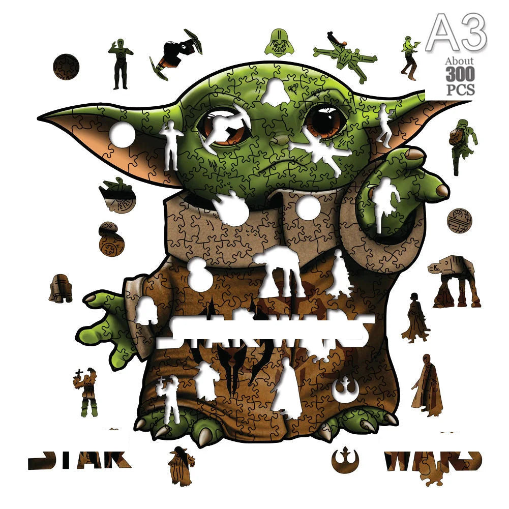 3D Holzpuzzle Tier Formen für Kinder und Erwachsene