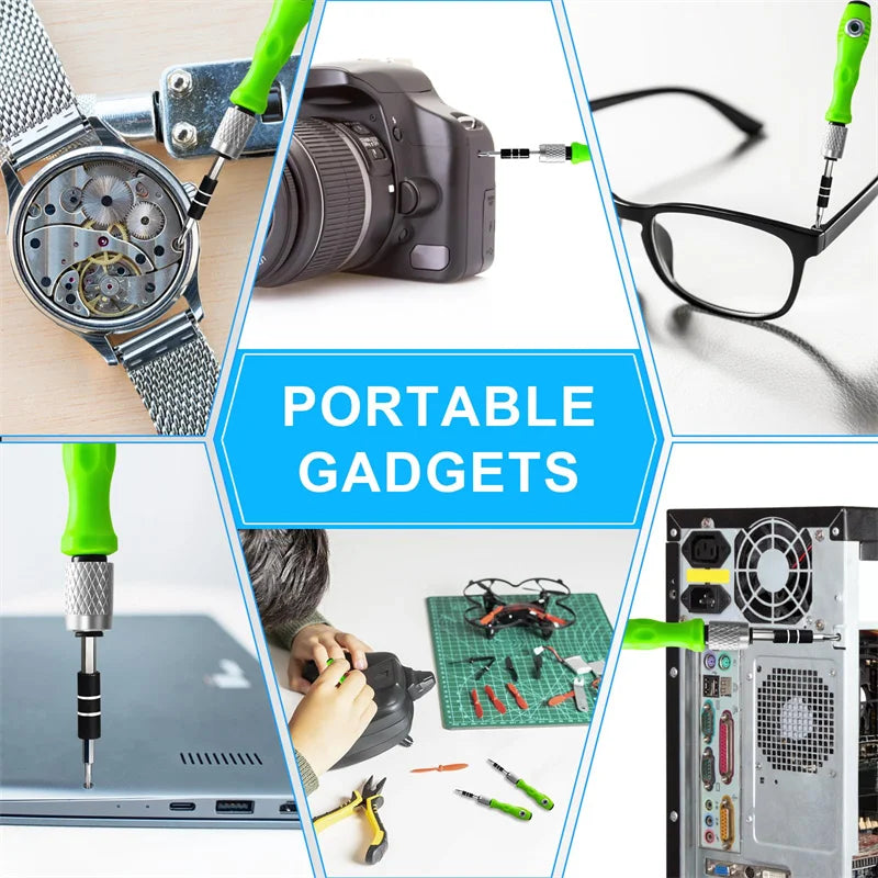 32-in-1 Präzisions-Schraubendreher Set magnetisch für Uhren und Laptops