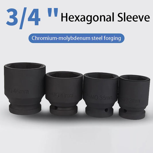 Robuster 3/4 Zoll Sechskant Stecknuss Satz für Profis