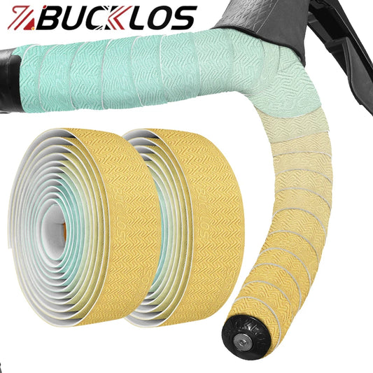 BUCKLOS Farben Fahrradlenkerband Komfortable rutschfeste Rennradlenkerbänder Rennrad Drop Bar Tape Fahrradteile - Yabubest - Home & More